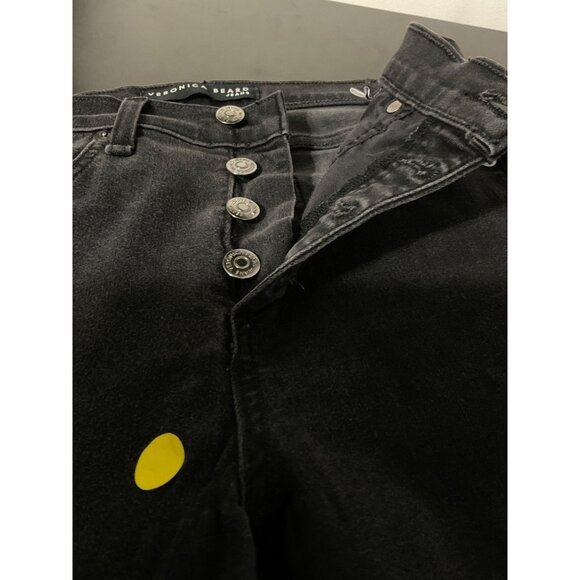 *VERONICA BEARD Jeans Debbie Skinny Buttonfly in Raven Wash size 28 - Picture 4 of 13